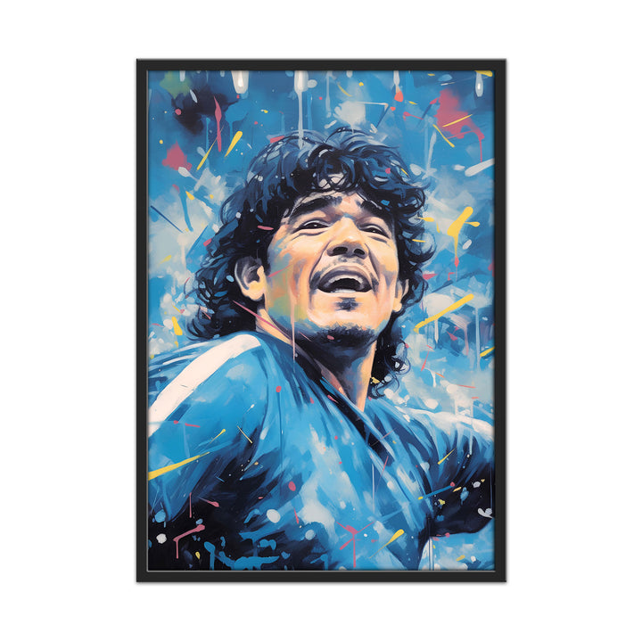 Maradona's Joyful  Celebration