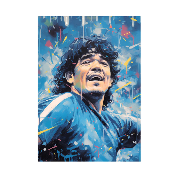 Maradona's Joyful  Celebration