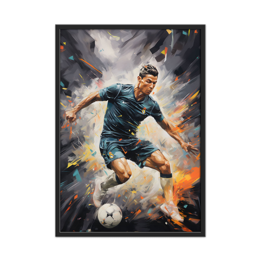 Ronaldo's Dribbling Canvas