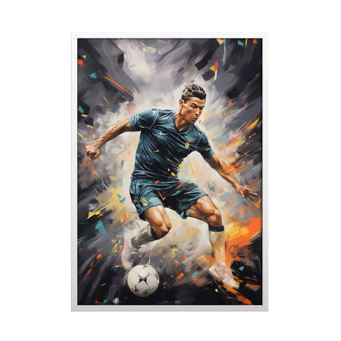 Ronaldo's Dribbling Canvas