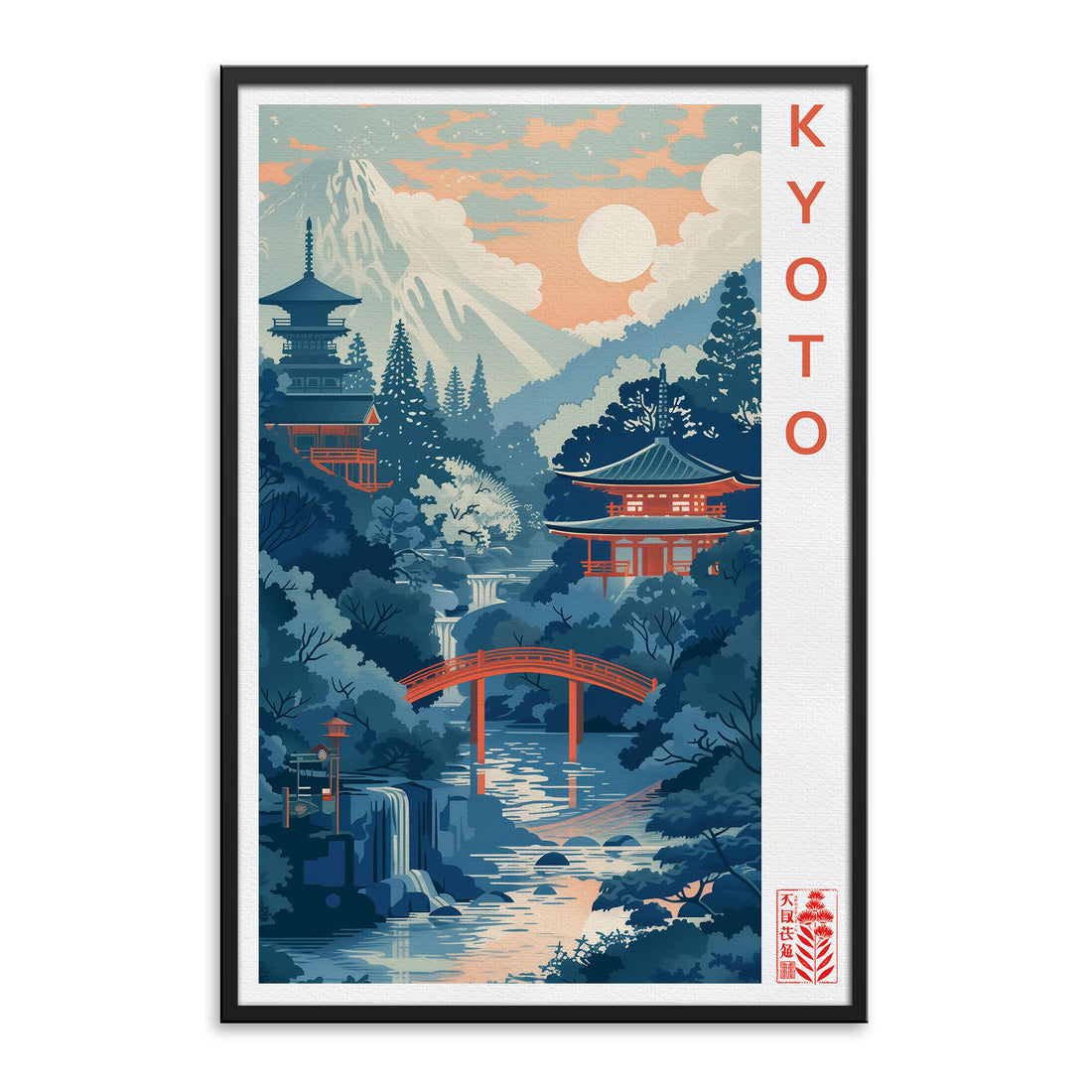 Sunrise over Kyoto