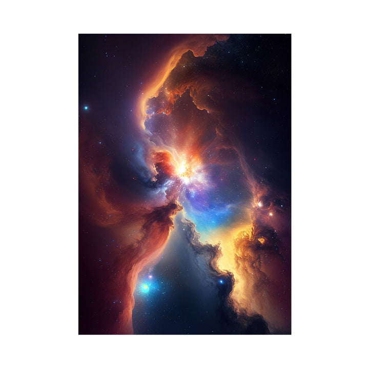 Colorful Space Nebula