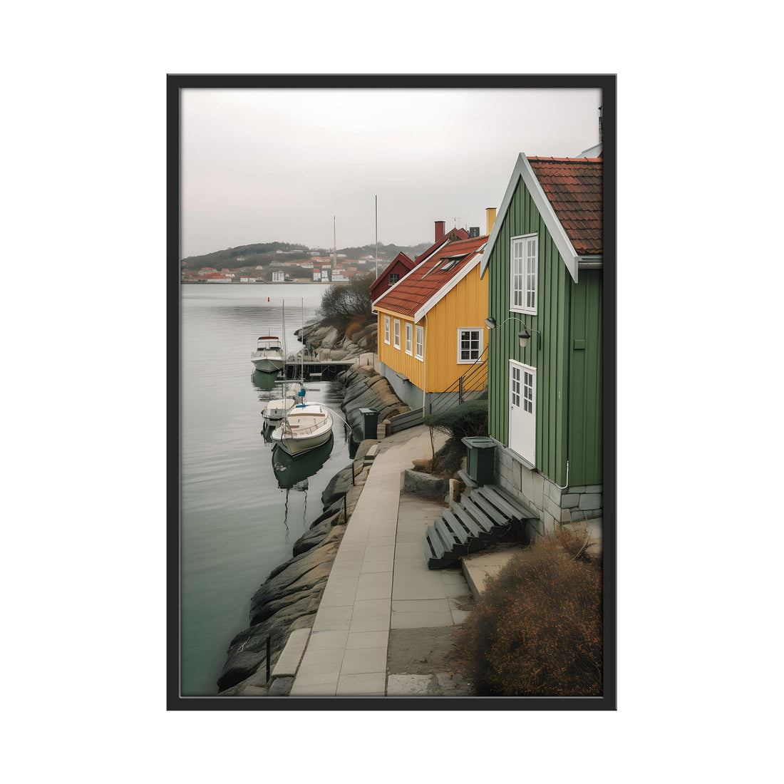 Yellow & Green House