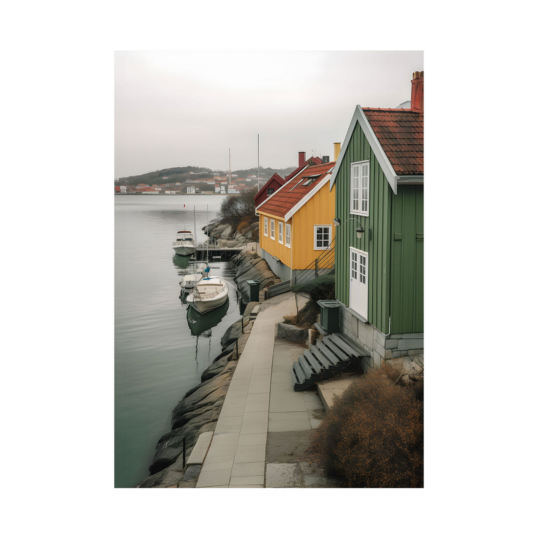 Yellow & Green House