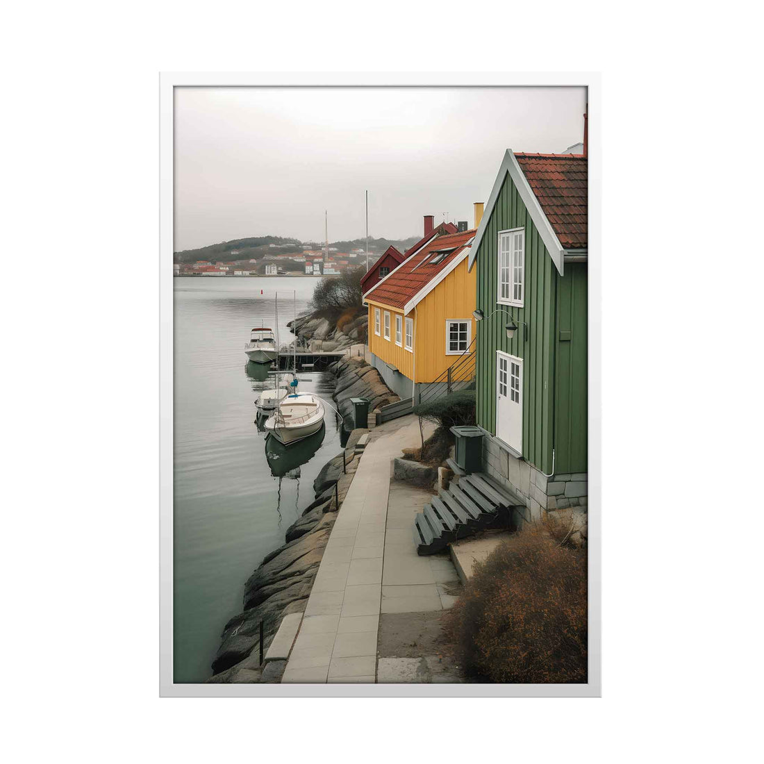 Yellow & Green House