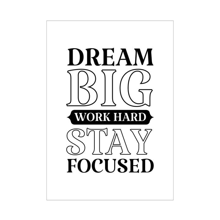 Stay Focused Quote